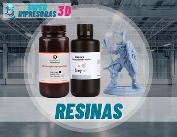 Comprar resinas para impresora 3d